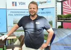 Johan van Tuijl of VDH Foil Greenhouses and Agrowser Foil Greenhouses. 